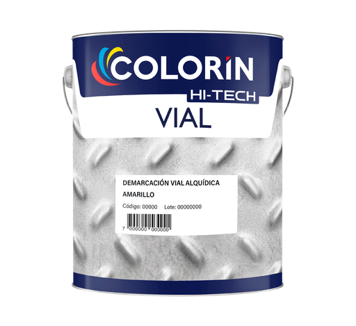 Colorin Demarcacion Vial Alquidica Hi tech  4 Lts.