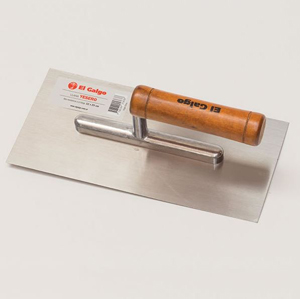 LLana yesero metalica lisa El Galgo 12cm.  x 25cm.