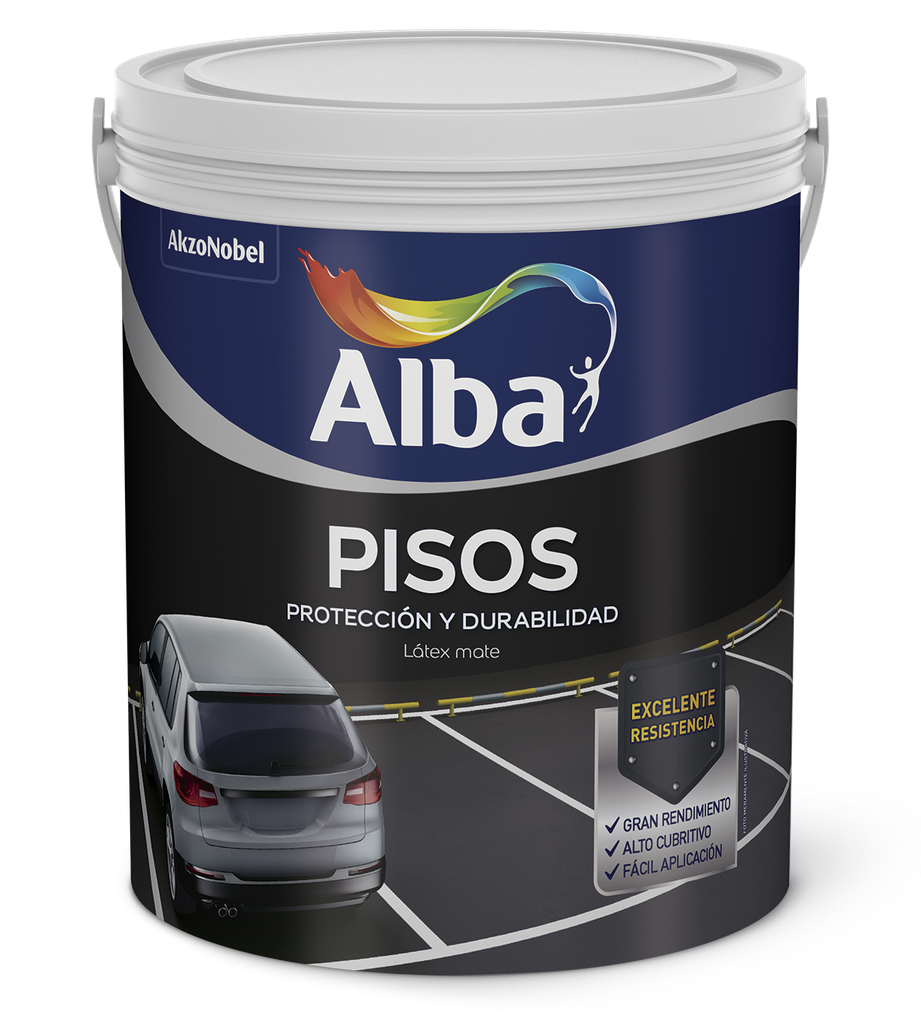 Pisos latex Alba antideslizante x 20 lts.