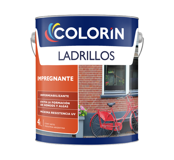 Colorin ladrillo impregnante x 4 lts.