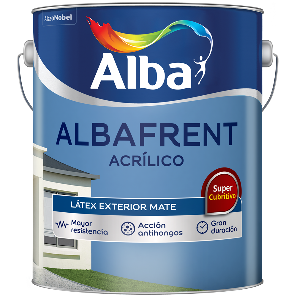 Albafrent latex ext. blanco x 10 lts.