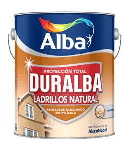 Duralba ladrillos mate (sin pelicula) Natural x 4 lts.