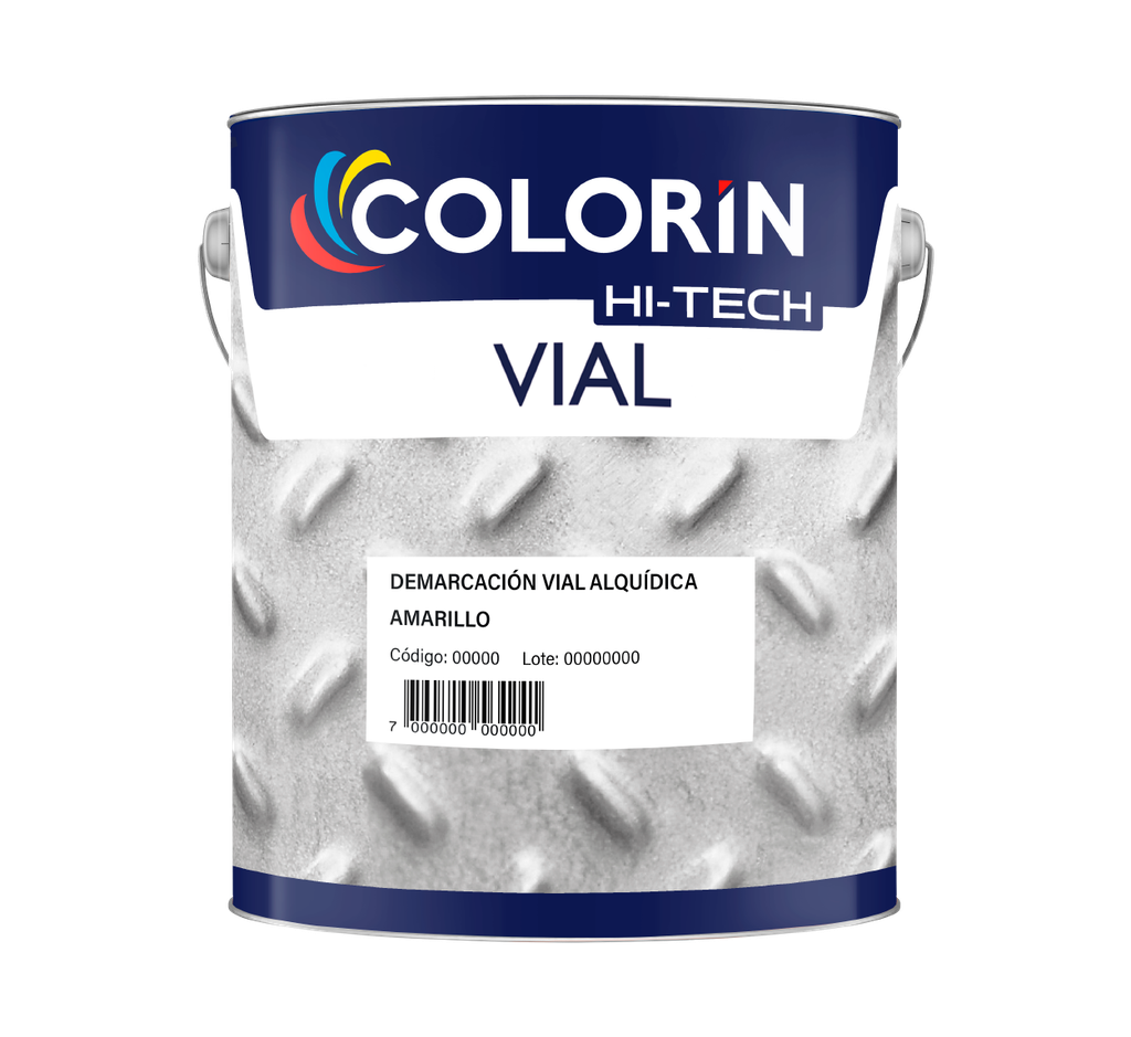 Colorin Demarcación Vial Alquidica Hi tech  4 Lts.