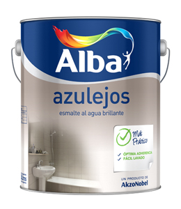 Esmalte azulejos Alba Blanco x 0.900 lt. 