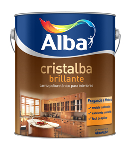 Cristalba barniz interior bte. x 4 lts.