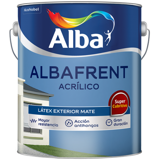 Albafrent latex ext. blanco x 1 lt.