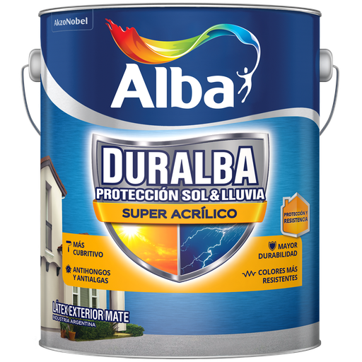 Duralba latex ext. x 1 lt.
