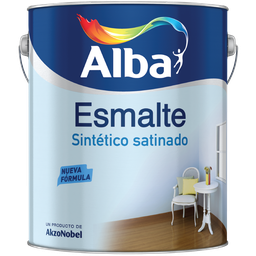 [1500101001] Alba esmalte satinado Blanco x 1 lt.