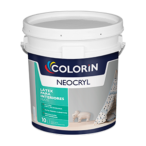 Neocryl latex interior mate Blanco x 10 lts.