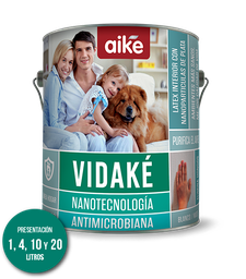 [29900001020] Vidake Latex Interior mate Blanco Línea Hogar 20 Lts.