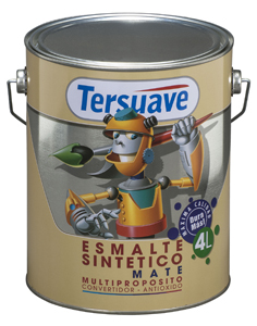 Tersuave sintético Negro mate x 1 lt.