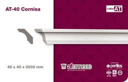 [51100040001] Molduras Atenneas at-40 x 2 mts. 