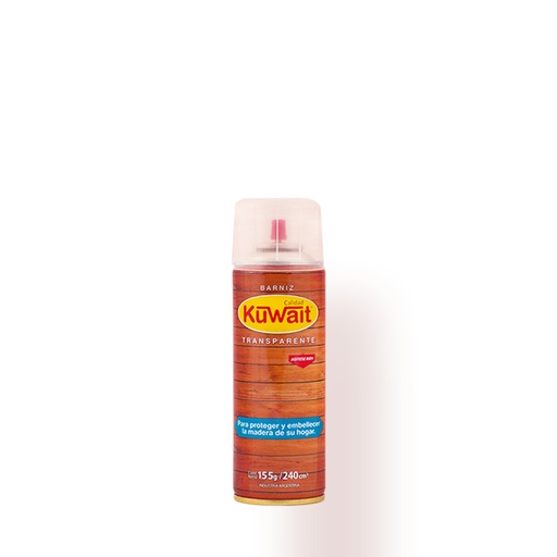 Aerosol Kuwait barniz transparente x 240 cc.