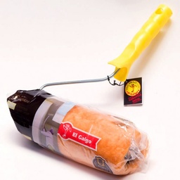 [7209000017] Rodillo lana dorado 17cm.