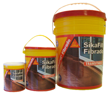 Sikafill techos fibrado x 20 kgs.
