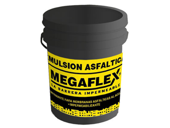 Megaflex emulsión asfáltica balde x 4 kgs.