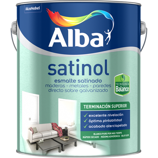 Satinol balance satinado blanco x 0.500 lt.