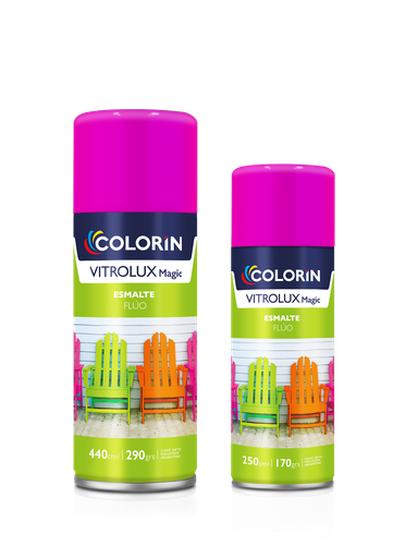 Aerosol Vitrolux Esmalte Flúo 250 ml